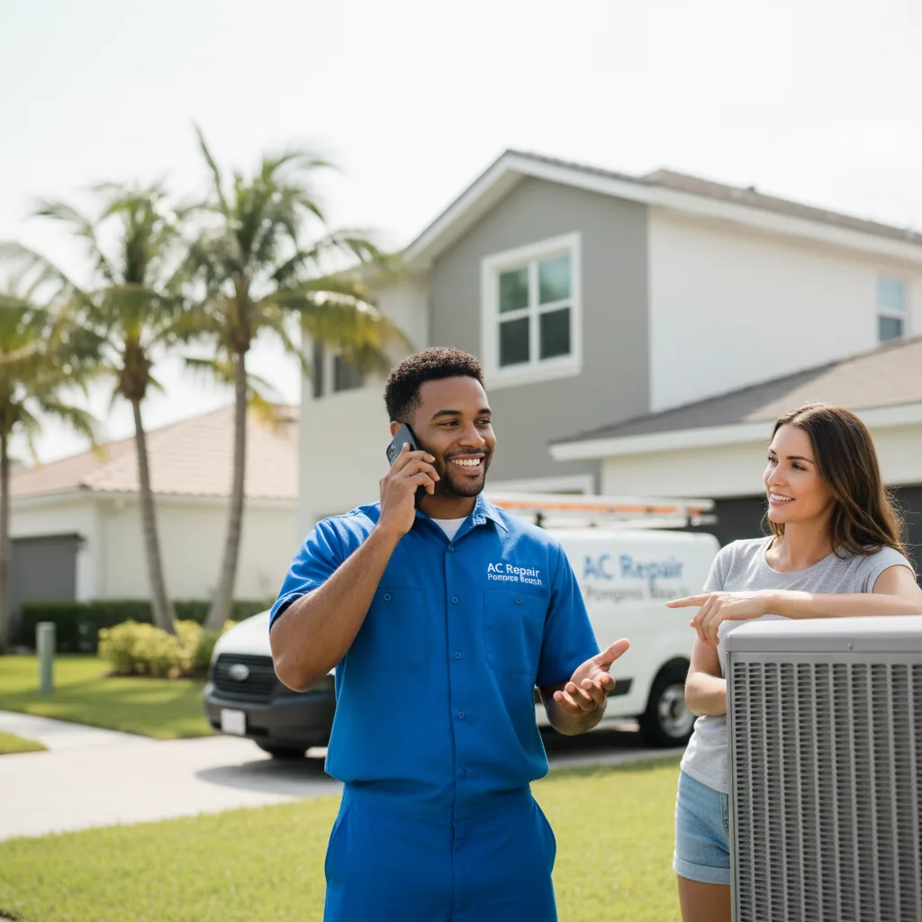 AC Repair Pompano Beach customer support in Blossom